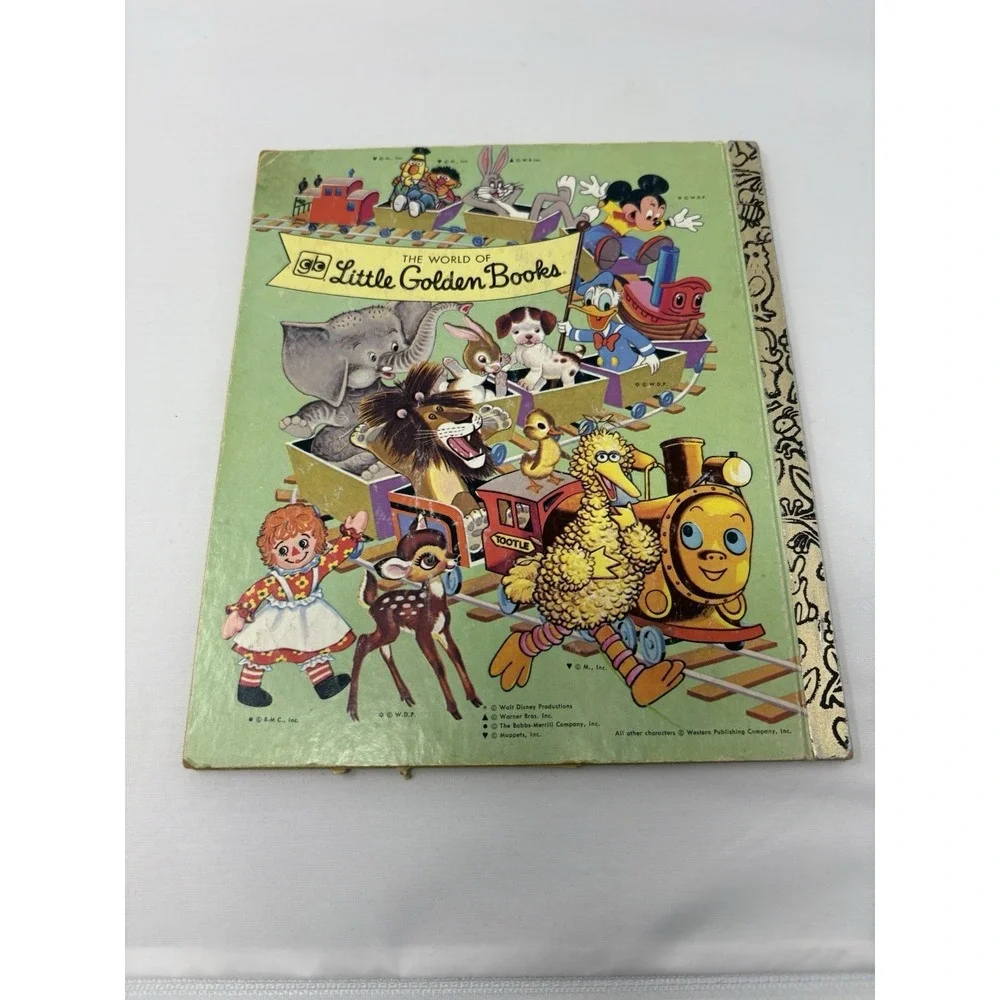 Vintage Classic The Fuzzy Duckling Little Golden Book 1979 Animals Adventure